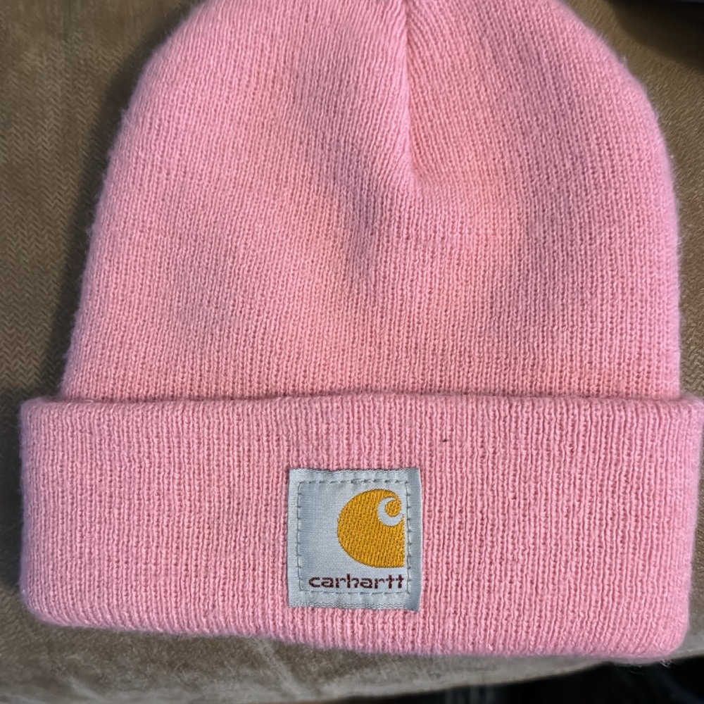 Carhartt Kids Light Pink Knit Hat